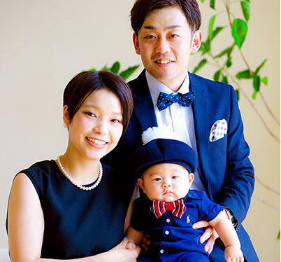 家族写真サンプル