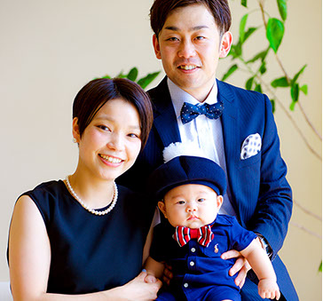家族写真サンプル