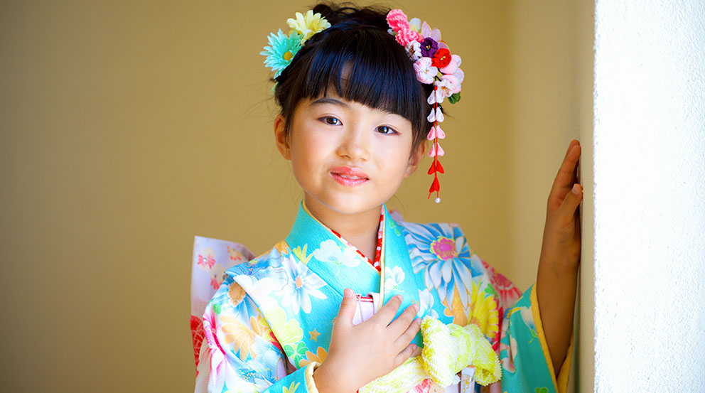 七五三撮影サンプル7才女の子