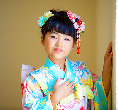 七五三撮影サンプル7才女の子