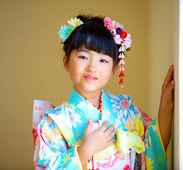 七五三撮影サンプル7才女の子